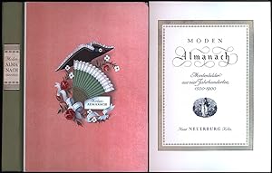 Image du vendeur pour Moden-Almanach. Modenbilder aus vier Jahrhunderten. 1500-1900. mis en vente par Antiquariat Lenzen