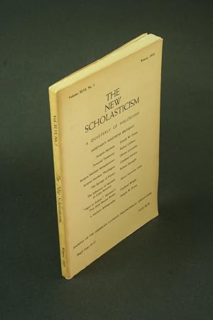 Seller image for Maritain s Ninetieth Birthday : The New scholasticism, 1972, Volume 46, number 1, Winter 1972. for sale by Steven Wolfe Books