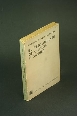 Seller image for El pensamiento de Ortega y Gasset. for sale by Steven Wolfe Books