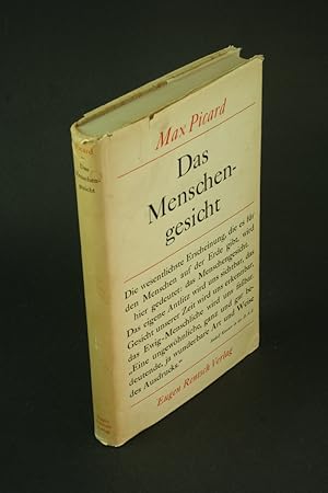 Seller image for Das Menschengesicht. for sale by Steven Wolfe Books