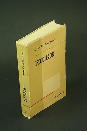 Imagen del vendedor de Rilke: poeta del hombre. Traducido por Jaime Ferreiro Alemparte a la venta por Steven Wolfe Books