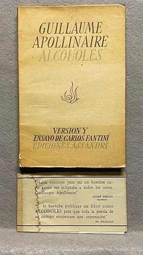 Imagen del vendedor de ALCOHOLES. Poemas 1898 - 1913. a la venta por Auca Llibres Antics / Yara Prez Jorques