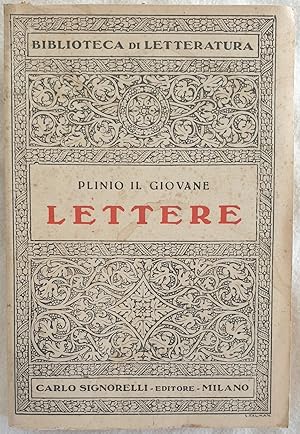 Seller image for LETTERE INTRODUZIONE E VERSIONE DI UMBERTO MORICCA, for sale by Sephora di Elena Serru