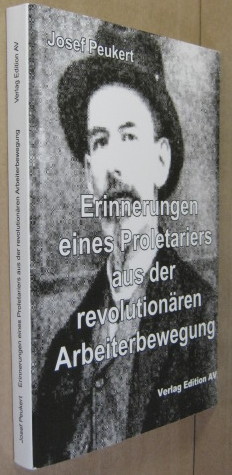 Bild des Verkufers fr Erinnerungen eines Proletariers aus der revolutionren Arbeiterbewegung. zum Verkauf von Rotes Antiquariat