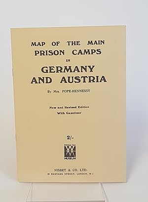 Seller image for Map of the Main Prison Camps in Germany and Austria - New and Revised Edition with gazetteer for sale by CURIO