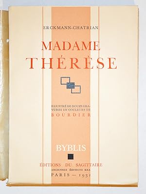 MADAME THERESE, illustrations de BOURDIER.