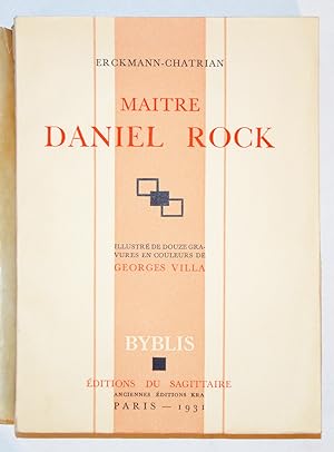 MAÎTRE DANIEL ROCK, illustrations de G. VILLA.