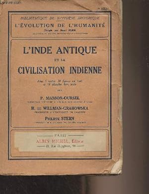 Seller image for L'Inde antique et la civilisation indienne - "Bibliothque de synthse historique, l'volution de l'humanit" for sale by Le-Livre