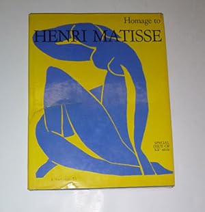 Homage to Henri Matisse. First edition.