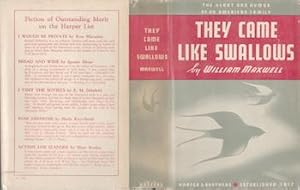 Seller image for [Dust Jacket] : They Came Like Swallows. (Dust Jacket only. Book not included). for sale by Wittenborn Art Books