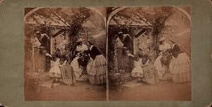 . ever so humble there's no place like home. (Turn of the century scene in London?) (Stereograph).