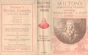 Imagen del vendedor de [Dust Jacket] John Milton's Complete Poems Including Paradise Lost, with Dore Illustrations. (Dust Jacket only. Book not included). a la venta por Wittenborn Art Books