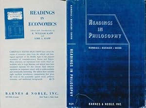 Seller image for Readings in philosophyDust Jacket Only, Book Not Included. for sale by Wittenborn Art Books