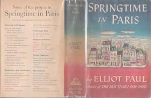 Imagen del vendedor de [Dust Jacket] : Springtime in Paris. (Dust Jacket only. Book not included). a la venta por Wittenborn Art Books