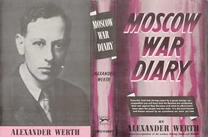 Bild des Verkufers fr Moscow War DiaryDust Jacket Only, Book Not Included. zum Verkauf von Wittenborn Art Books