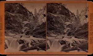 Colorado River Scene: Collier's Rocky Mountain Scenery. (Stereograph).