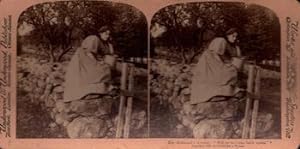The Milkmaid's Reverie. "Will ye no come back again?" (Stereograph).