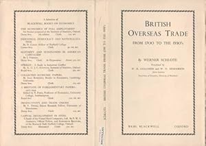 Seller image for British overseas trade from 1700 to the 1930sDust Jacket Only, Book Not Included. for sale by Wittenborn Art Books