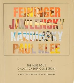Image du vendeur pour Feininger, Jawlensky, Kandinsky, Paul Klee; The Blue Four. Exhibition at Norton Simon Museum of Art. mis en vente par Wittenborn Art Books