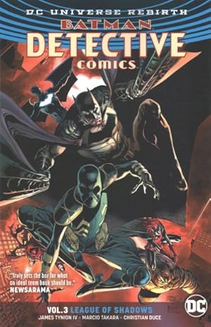 Image du vendeur pour Batman Detective Comics 3 : League of Shadows mis en vente par GreatBookPrices