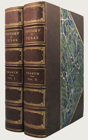 Imagen del vendedor de HISTORY OF TEXAS FROM ITS FIRST SETTLEMENT IN 1685 TO ITS ANNEXATION TO THE UNITED STATES IN 1846. a la venta por Buddenbrooks, Inc.