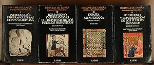 Historia de España dirigida por Manuel Tuñón de Lara, volumes I-IV