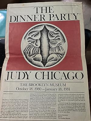 Image du vendeur pour The Dinner Party: Judy Chicago an exhibition conceived by Judy Chicago and executed by her in cooperation with a working community of women and men mis en vente par Rob Warren Books