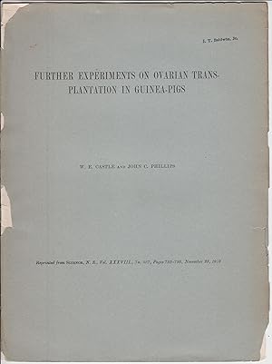 Further Experiments on Ovarian Transplantation in Guinea-Pigs by W. E. Castle and John C. Phillips