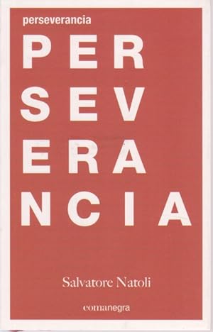 Seller image for PERSEVERANCIA for sale by LIBRERIA TORMOS