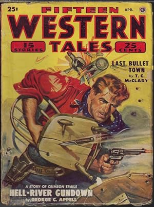 Seller image for FIFTEEN WESTERN Tales: April, Apr. 1950 for sale by Books from the Crypt