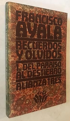 Imagen del vendedor de Recuerdos y olvidos (Alianza tres) (Spanish Edition) a la venta por Once Upon A Time