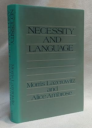 Seller image for Necessity and Language for sale by Book House in Dinkytown, IOBA