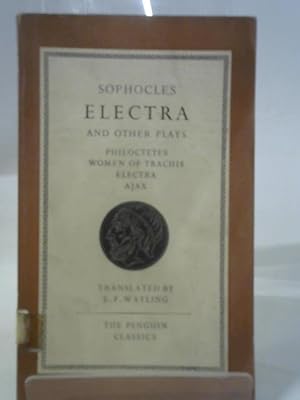 Bild des Verkufers fr Electra and Other Plays zum Verkauf von World of Rare Books