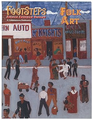 Folk Art [in]: Footsteps: African American History - May/June 2003 [Signed by Artist Winfred Remb...