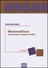 Imagen del vendedor de Matemticas econmico-empresariales, 2a ed. a la venta por AG Library