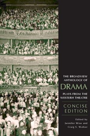 Imagen del vendedor de Broadview Anthology of Drama Concise a la venta por GreatBookPrices