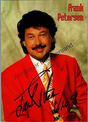 Seller image for Original Autogramm Frank Petersen /// Autograph signiert signed signee for sale by Antiquariat im Kaiserviertel | Wimbauer Buchversand