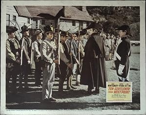 Seller image for Ten Gentlemen From West Point Lobby Card 1942 George Montgomery, Maureen O'Hara for sale by AcornBooksNH