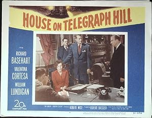 Bild des Verkufers fr The House on Telegraph Hill Lobby Card #8 1951 Richard Basehart, Valentina Cortesa zum Verkauf von AcornBooksNH