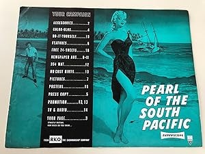 Seller image for Pearl of the South Pacific Pressbook 1955 Virginia Mayo, Dennis Morgan for sale by AcornBooksNH