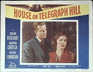 Seller image for The House on Telegraph Hill Lobby Card #6 1951 Richard Basehart, Valentina Cortesa for sale by AcornBooksNH