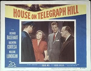 Bild des Verkufers fr The House on Telegraph Hill Lobby Card #7 1951 Richard Basehart, Valentina Cortesa zum Verkauf von AcornBooksNH