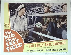 Seller image for The Kid From Left Field Lot of Six Lobby Cards1953 Dan Dailey, Anne Bancroft, Billy Chapin for sale by Acorn Books