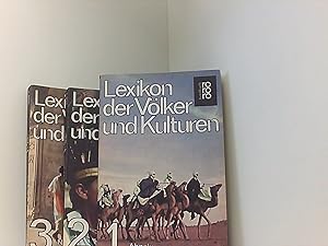 Imagen del vendedor de Lexikon der Vlker und Kulturen in 3 Bnden, Abnaki-Hamiten, Haussa-Nuba, Nubier-Zulu - Alle 3 Bnde a la venta por Book Broker