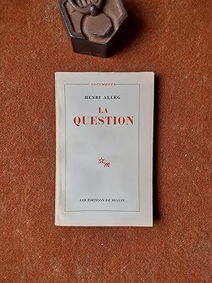 Bild des Verkufers fr La Question zum Verkauf von Librairie de la Garenne