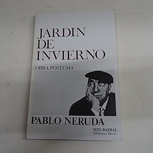 Seller image for JARDIN DE INVIERNO. Obra Pstuma. for sale by Librera J. Cintas