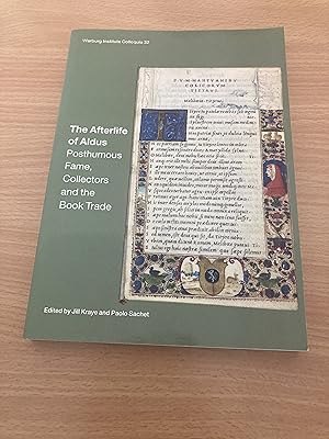 Imagen del vendedor de The Afterlife of Aldus: Posthumous Fame, Collectors and the Book Trade a la venta por Barlow Books