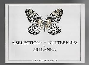 Bild des Verkufers fr A Selection of the Butterflies of Sri Lanka zum Verkauf von Calluna Books