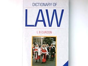 Bild des Verkufers fr Dictionary of Law zum Verkauf von Antiquariat Buchhandel Daniel Viertel
