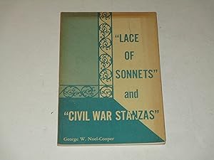 Seller image for Lace of Sonnets" and "Civil War Stanzas" (signed) for sale by rareviewbooks